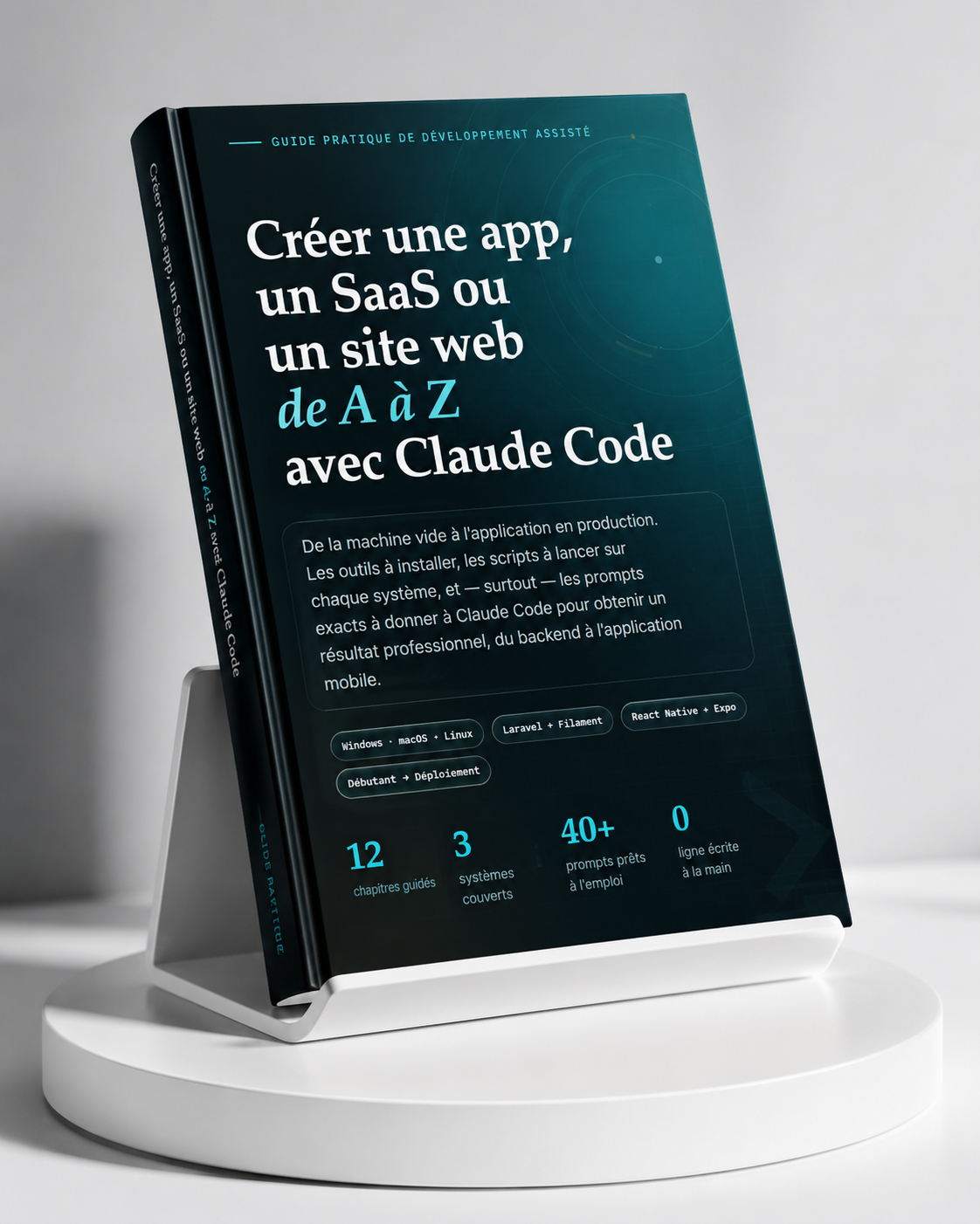 Ebook - Créer une app, un SaaS ou un site web de A à Z avec Claude Code