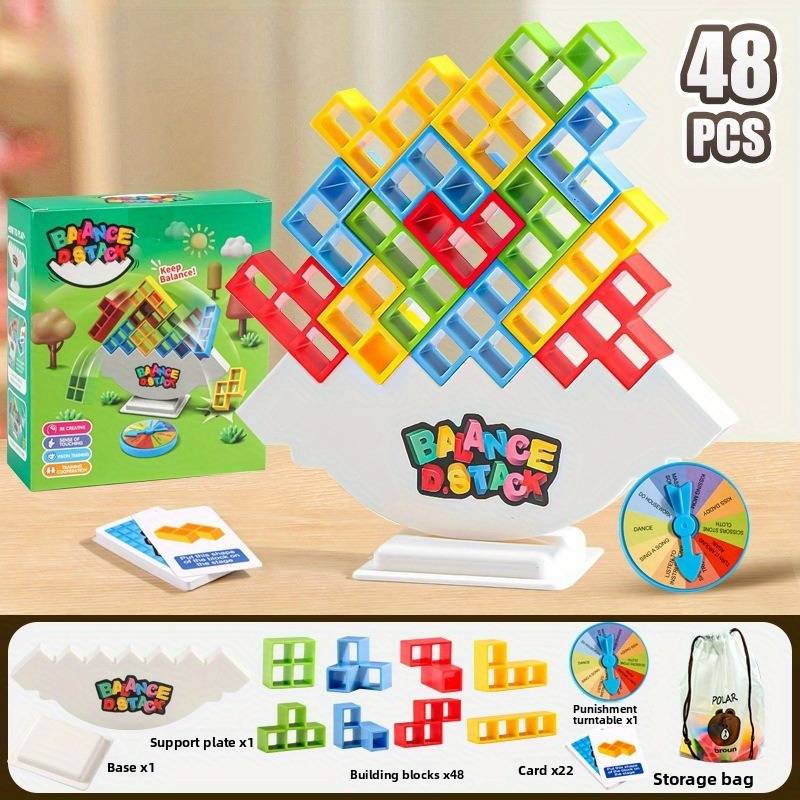 Image galerie 2 - Jeu d’Équilibre Familial – Balance Block Challenge
