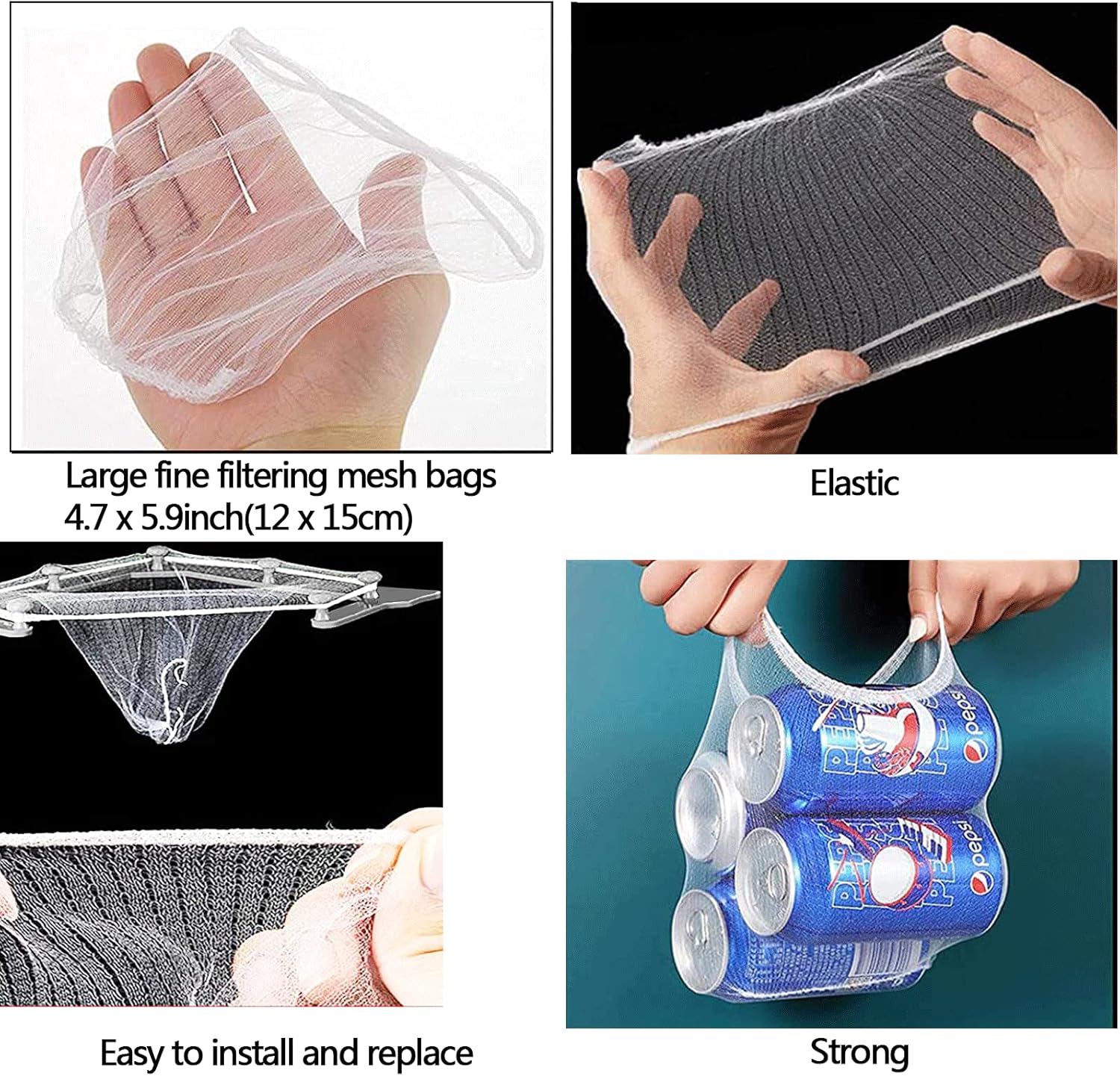 Image galerie 2 - Filtre d’Évier Extensible Anti-Déchets