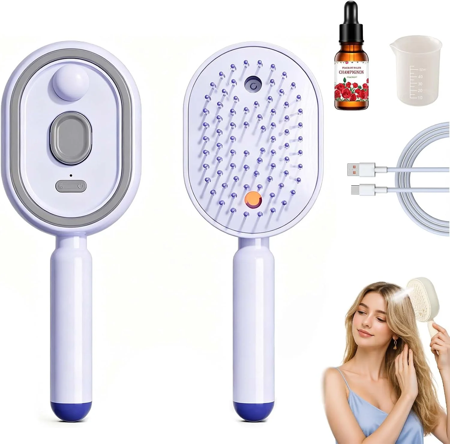 Image galerie 3 - Brosse électrique avec spray
